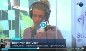 Campagne Jagersvereniging ‘Veilig op weg, daar jagen wij voor’ in de media