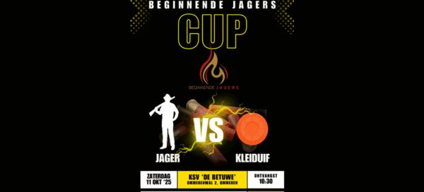Beginnende Jagers Cup 2025