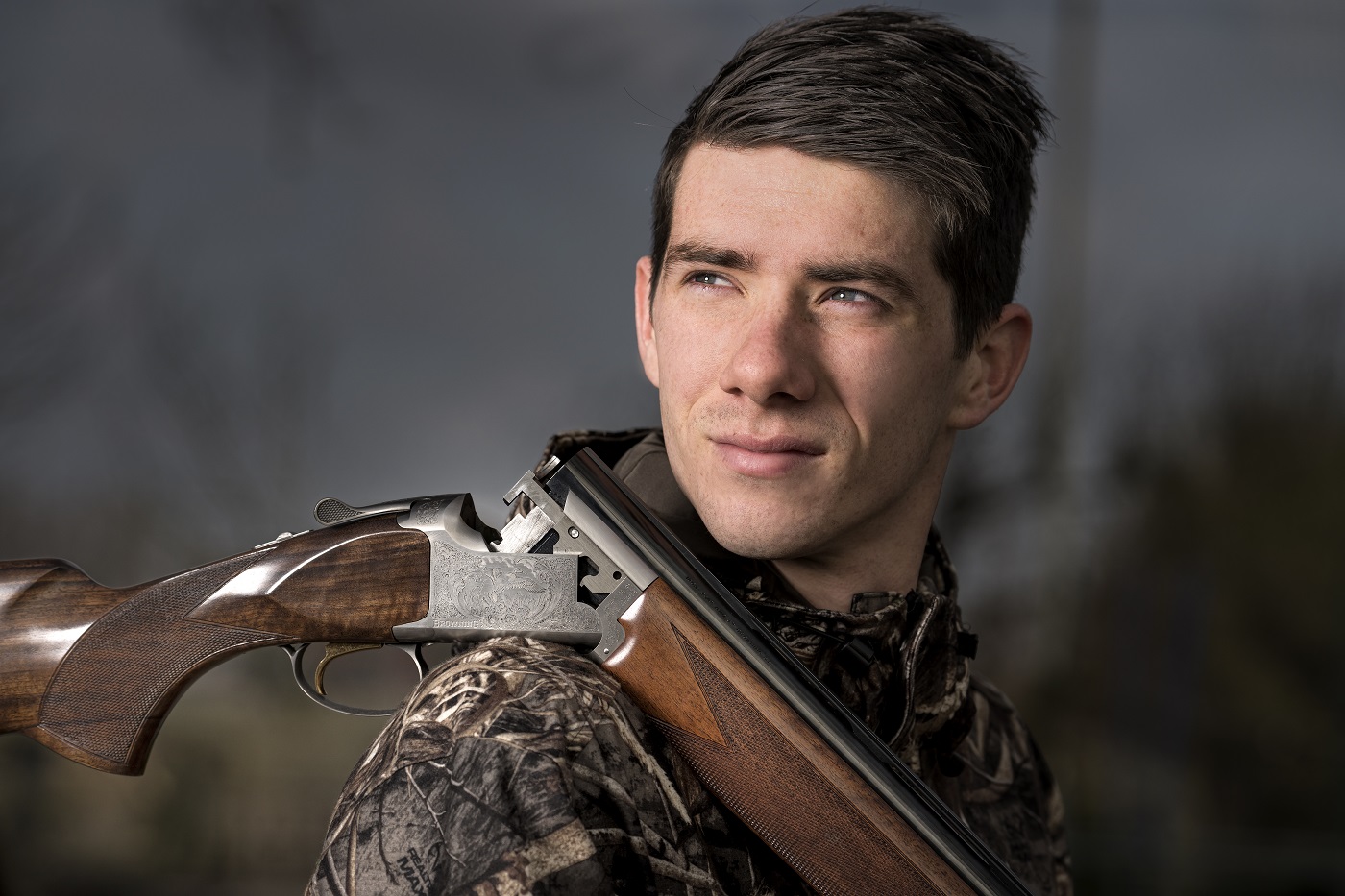 Pelle van Amersfoort, prof voetballer en jager. 'Het is de rust en de ruimte die me trekt in het jagen.'