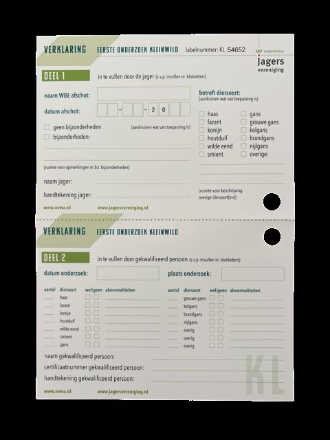 GP-formulieren Kleinwild - Afbeelding 2