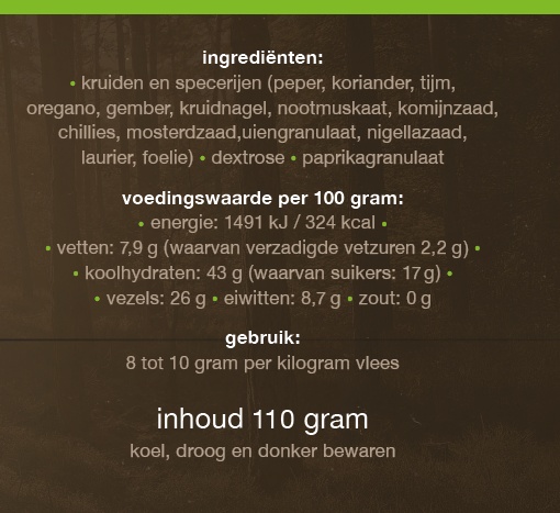 Binnenkort beschikbaar: Wildmelange – Wild Zwijn | 110 gr - Afbeelding 2