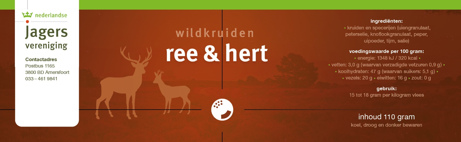 Binnenkort beschikbaar: Wildmelange – Ree & Hert | 110 gr - Afbeelding 3