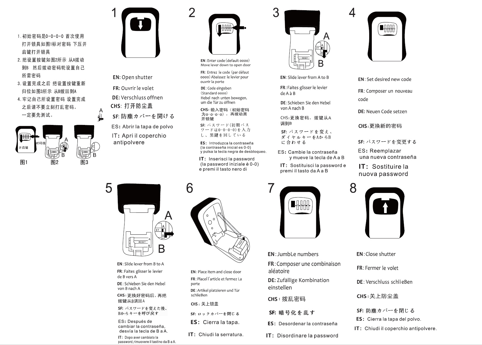 Binnenkort beschikbaar: Sleutelkluisje met logo | cijferslot - Afbeelding 2