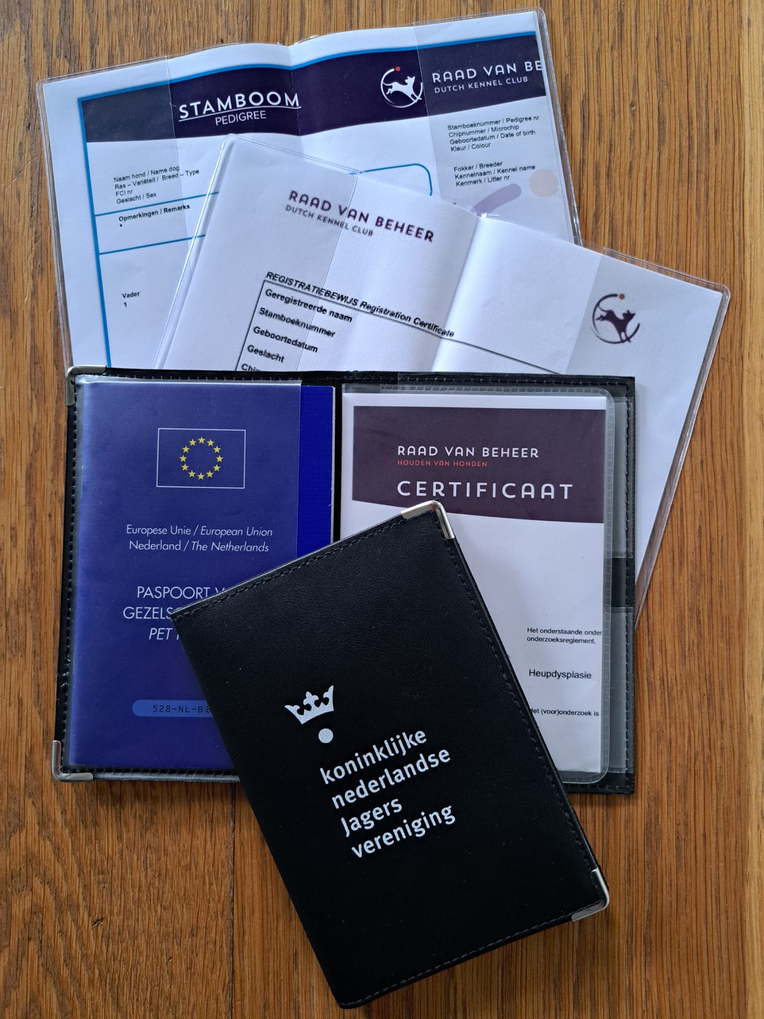 Portefeuille voor jachtakte - Afbeelding 2